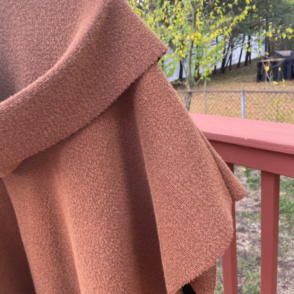 Free People oversized cardigan brown one size - Picture 6 of 7